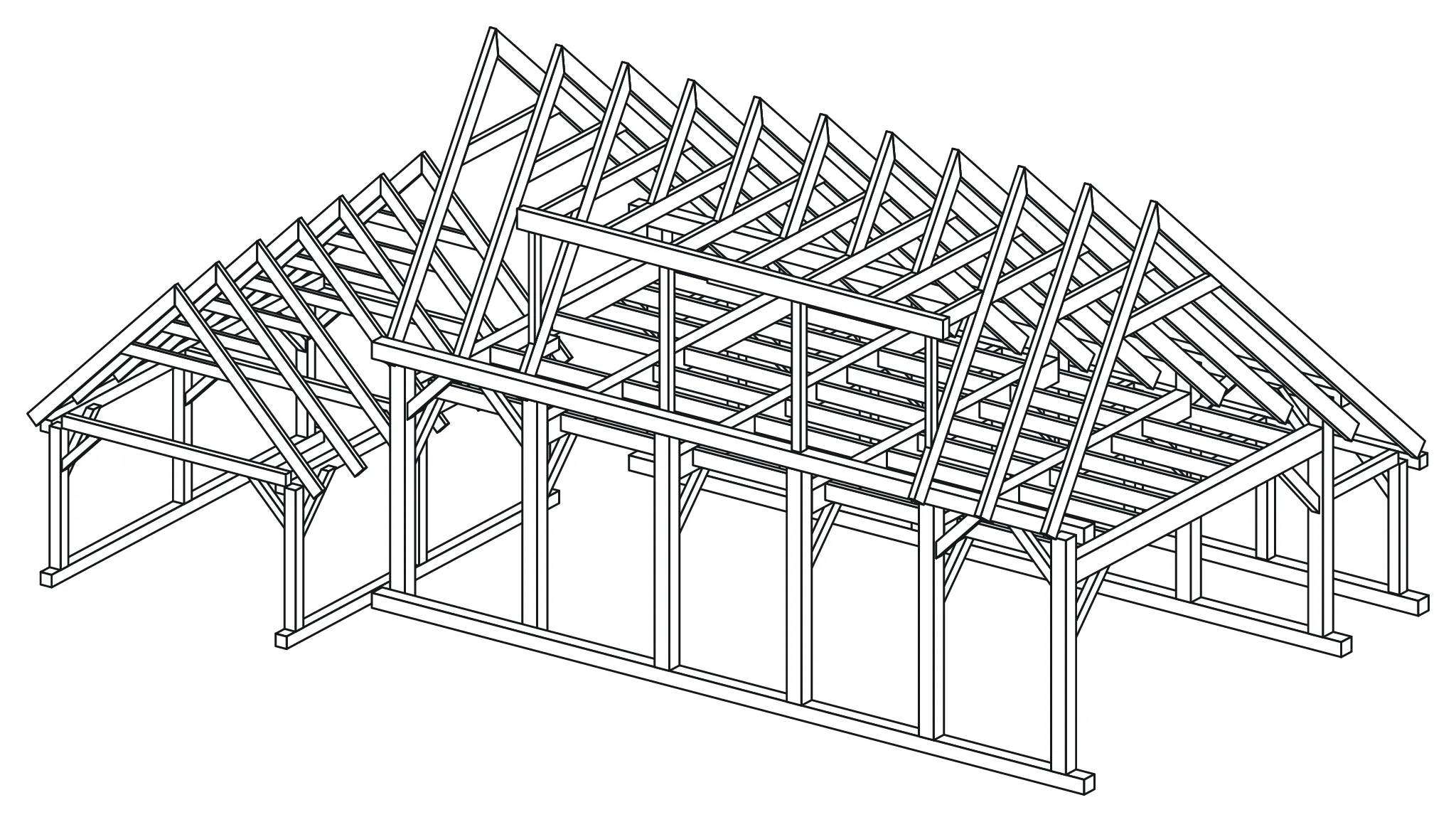 Drawing of Gebinthuis fisherman's house, made by the project CLI